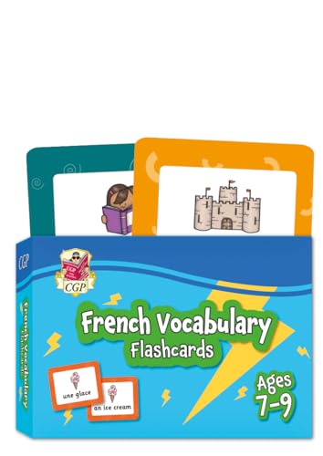 French Vocabulary Flashcards for Ages 7-9 (with Free Online Audio) (CGP KS2 Activity Books and Cards) von Coordination Group Publications Ltd (CGP)